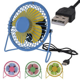 USB Tischventilator / Ventilator in 4 tollen Farben